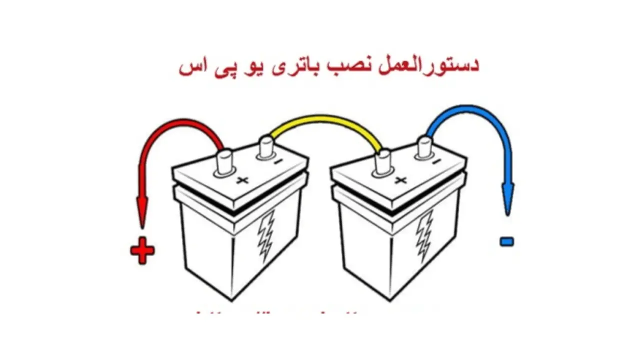 نحوه نصب باتری یو پی‌ اس |چطور باتری یو پی‌ اس UPS نصب می شود؟