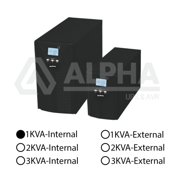یو پی اس 1KVA-Internal آنلاین سری G11 1-3KVA