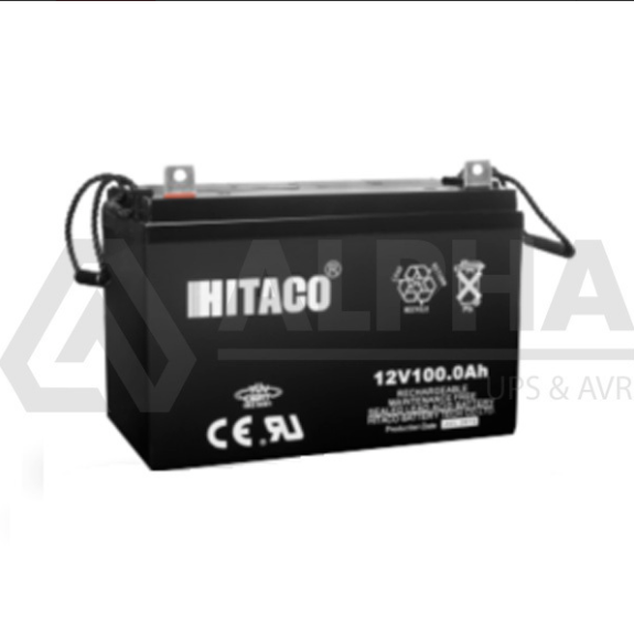 باتری 12V-100Ah هیتاکو(Hitaco)