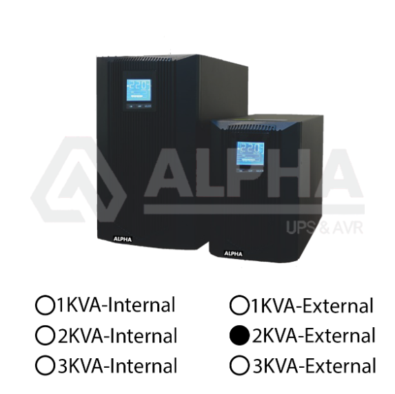 یو پی اس 2KVA-External آنلاین سری KR11 1-3KVA
