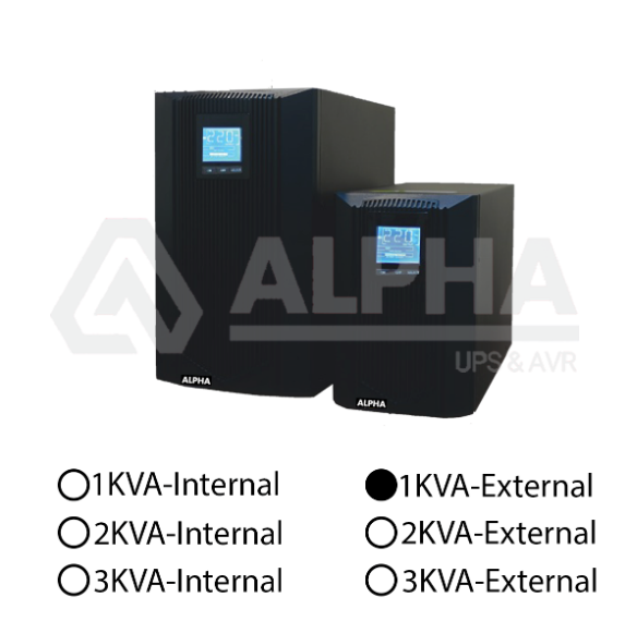 یو پی اس 1KVA-External آنلاین سری KR11 1-3KVA