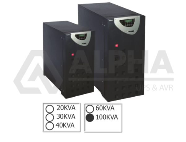 یو پی اس 100KVA ترانس لس (بدون ترانس) سه فاز به سه فاز سری ALCOR