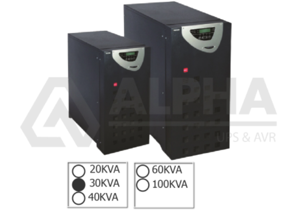 یو پی اس 30KVA ترانس لس (بدون ترانس) سه فاز به سه فاز سری ALCOR