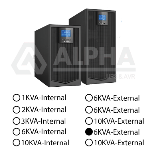 یو پی اس 6KVA-External آنلاین سری KR11 1-10KVA
