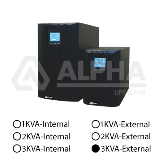 یو پی اس 3KVA-External آنلاین سری KR11 1-3KVA